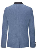Trachtenjacke Wolle Braun Grau
