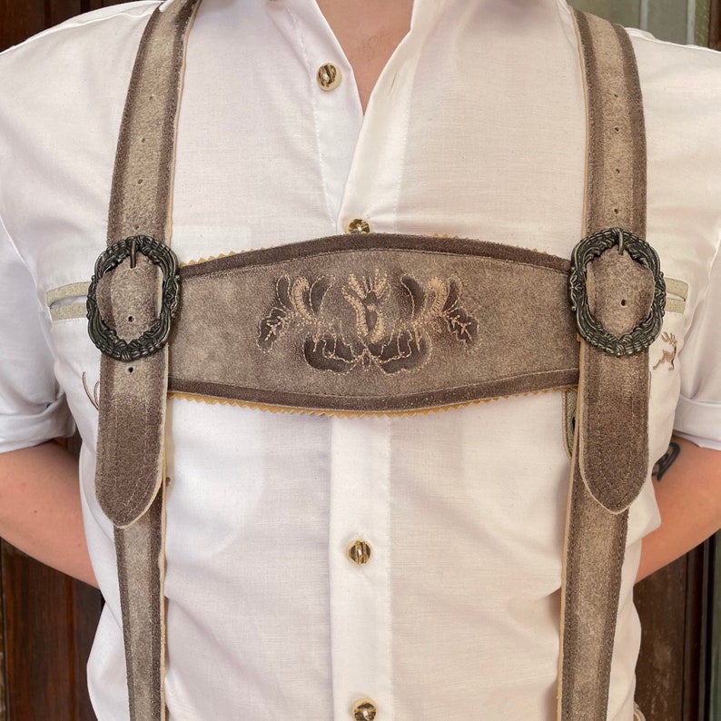 Original bayerische Lederhose