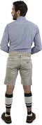 Lederhose Herren Knöpfe Stickerei