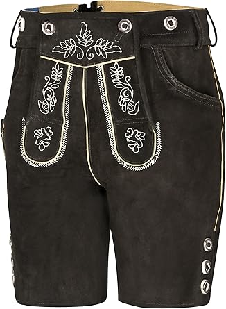 Lederhose Herren Stickerei