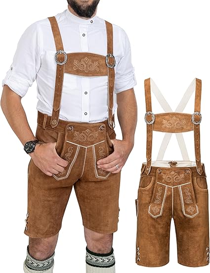 lederhose Herren Oktoberfest Outfit komplett