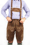 Trachtenhose braun Stickerei
